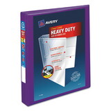 Avery 79771 Heavy-Duty View Binder with DuraHinge and One Touch EZD Rings, 3 Rings, 1