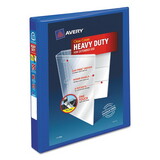 Avery 79772 Heavy-Duty View Binder with DuraHinge and One Touch EZD Rings, 3 Rings, 1