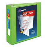 Avery 79779 Heavy-Duty View Binder with DuraHinge and Locking One Touch EZD Rings, 3 Rings, 3