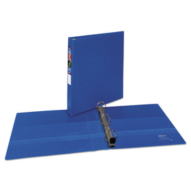 Avery AVE79889 Heavy-Duty Binder With One Touch Ezd Rings, 11 X 8 1/2, 1" Capacity, Blue