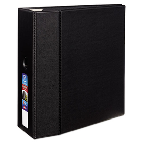 AVERY-DENNISON AVE79986 Heavy-Duty Binder With One Touch Ezd Rings, 11 X 8 1/2, 5" Capacity, Black