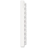 Avery AVE82106 Allstate-Style Legal Exhibit Side Tab Dividers, 25-Tab, 1-25, Letter, White