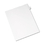 Avery AVE82166 Allstate-Style Legal Exhibit Side Tab Divider, Title: D, Letter, White, 25/pack, Price/PK