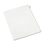 Avery AVE82200 Allstate-Style Legal Exhibit Side Tab Divider, Title: 2, Letter, White, 25/pack, Price/PK