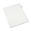 Avery AVE82203 Allstate-Style Legal Exhibit Side Tab Divider, Title: 5, Letter, White, 25/pack, Price/PK