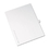 Avery AVE82209 Preprinted Legal Exhibit Side Tab Index Dividers, Allstate Style, 10-Tab, 11, 11 x 8.5, White, 25/Pack, Price/PK