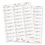 Avery AVE95915 Easy Peel Address Labels, Laser, 1 X 2 5/8, White, 15000/box, Price/BX