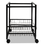 Advantus AVT34075 Mobile File Cart with Sliding Baskets, Metal, 2 Drawers, 1 Bin, 12.88" x 15" x 21.13", Black, Price/EA