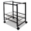 Advantus AVT34075 Mobile File Cart with Sliding Baskets, Metal, 2 Drawers, 1 Bin, 12.88" x 15" x 21.13", Black, Price/EA