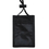 Advantus AVT75453 ID Badge Holders with Convention Neck Pouch, Vertical, Black/Clear 3.25" x 5" Holder, 2.38" x 3.5" Insert, 48" Cord, 12/Pack, Price/PK