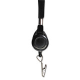 Advantus AVT75549 Lanyards With Retractable Id Reels, Clip Style, 36