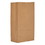 General 29812 Grocery Paper Bags, 50 lbs Capacity, #12, 7"w x 4.38"d x 13.75"h, Kraft, 500 Bags, Price/BD