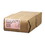 General 29820 Grocery Paper Bags, 50 lbs Capacity, #20, 8.25"w x 5.94"d x 16.13"h, Kraft, 500 Bags, Price/BD