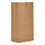 General BAGGH8500 Grocery Paper Bags, 50 lb Capacity, #8, 6.13" x 4.13" x 12.44", Kraft, 500 Bags, Price/BD