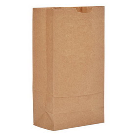 General BAGGK10 Grocery Paper Bags, 35 lb Capacity, #10, 6.31" x 4.19" x 12.38", Kraft, 2,000 Bags