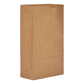 General GK6 Grocery Paper Bags, 35 lbs Capacity, #6, 6"w x 3.63"d x 11.06"h, Kraft, 2,000 Bags