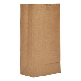 General BAG GK8 Grocery Paper Bags, 35 lbs Capacity, #8, 6.13"w x 4.17"d x 12.44"h, Kraft, 2,000 Bags