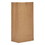 General BAG GK8 Grocery Paper Bags, 35 lbs Capacity, #8, 6.13"w x 4.17"d x 12.44"h, Kraft, 2,000 Bags, Price/BD