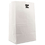 DURO BAG MFG BAGGW20S500 Grocery Paper Bags, 40 lb Capacity, #20 Squat, 8.25" x 5.94" x 13.38", White, 500 Bags, Price/BD
