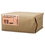 General BAGGW4500 Grocery Paper Bags, 30 lb Capacity, #4, 5" x 3.33" x 9.75", White, 500 Bags, Price/BD