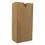 General BAGGX10500 Grocery Paper Bags, 57 lb Capacity, #10, 6.31" x 4.19" x 13.38", Kraft, 500 Bags, Price/BD