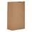 General BAGGX3500 Grocery Paper Bags, 52 lb Capacity, #3, 4.75" x 2.94" x 8.04", Kraft, 500 Bags, Price/BD