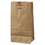 General BAGGX6500 #6 Paper Grocery Bag, 50lb Kraft, Extra-Heavy-Duty 6 X 3 5/8 X 11 1/16, 500 Bags, Price/BD