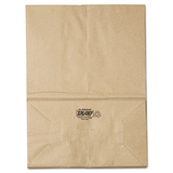 General BAGSK1657 1/6 Bbl Paper Grocery Bag, 57lb Kraft, Standard 12 X 7 X 17, 500 Bags