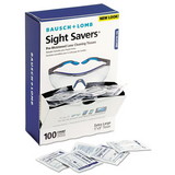 Bausch & Lomb 8574GM Sight Savers Premoistened Lens Cleaning Tissues, 100/Box, 10 Boxes/Carton
