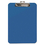 Baumgartens BAU61623 Unbreakable Recycled Clipboard, 0.25" Clip Capacity, Holds 8.5 x 11 Sheets, Blue, Price/EA