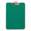 Baumgartens BAU61626 Unbreakable Recycled Clipboard, 0.25" Clip Capacity, Holds 8.5 x 11 Sheets, Green, Price/EA
