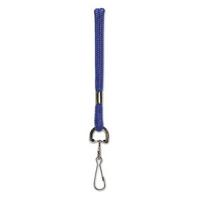 SICURIX BAU68903 Rope Lanyard with Hook, 36", Nylon, Blue