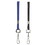 SICURIX BAU68909 Rope Lanyard with Hook, 36", Nylon, Black, Price/EA