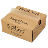 Bagcraft BGC010001 EcoCraft Interfolded Dry Wax Deli Sheets, 6 x 10 3/4, Natural, 1000/Box, 10 Bx/Ct