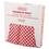 Bagcraft Papercon BGC057700 Grease-Resistant Paper Wrap/liners, 12 X 12, Red Check, 1000/box, 5 Boxes/carton, Price/CT