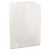 Bagcraft Papercon BGC450019 Pb19 Grease-Resistant Sandwich/pastry Bags, 6 X 3/4 X 7 1/4, White, 2000/carton