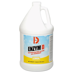 LAGASSE, INC. BGD1500 Enzym D Digester Liquid Deodorant, Lemon, 1 gal Bottle, 4/Carton