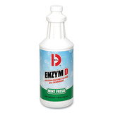 Big D Industries BGD504 Enzym D Digester Deodorant, Mint, 32 oz Bottle, 12/Carton