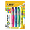 BIC CORPORATION BICBLMGP41ASST Brite Liner Grip Highlighter, Chisel Tip, Assorted Colors, 4/set, Price/ST