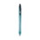 BIC BICBPRR11BK ReVolution Ocean Bound Ballpoint Pen, Retractable, Medium 1 mm, Black Ink, Translucent Blue Barrel, Dozen, Price/DZ