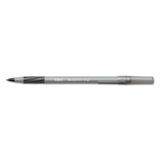 Bic BICGSFG11BK Round Stic Grip Xtra Comfort Ballpoint Pen, Black Ink, .8mm, Fine, Dozen
