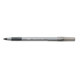 Bic BICGSMG11BK Round Stic Grip Xtra Comfort Ballpoint Pen, Black Ink, 1.2mm, Medium, Dozen