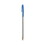 Bic BICMS11BE Cristal Xtra Smooth Ballpoint Pen, Stick, Medium 1 mm, Blue Ink, Clear Barrel, Dozen, Price/DZ