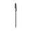 BIC CORPORATION BICMS11BK Cristal Xtra Smooth Ballpoint Stick Pen, Black Ink, 1mm, Medium, Dozen, Price/DZ