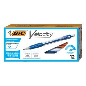 BIC CORPORATION BICMV711BK Velocity Original Mechanical Pencil, .7mm, Blue