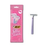 Bic STWP102 Silky Touch Women's Disposable Razor, 2 Blades, Assorted Colors, 10/Pack