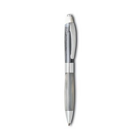 BIC VCGUP11XBK Atlantis Ultra Comfort Retractable Ballpoint Pen, 1mm, Black Ink, Assorted Barrel Colors