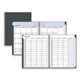 Blue Sky BLS100009 Passages Appointment Planner, 11 x 8.5, Charcoal Cover, 12-Month (Jan to Dec): 2025