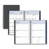 Blue Sky BLS100010 Passages Weekly/Monthly Planner, 8 x 5, Charcoal Cover, 12-Month (Jan to Dec): 2025