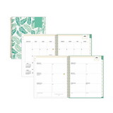 Blue Sky BLS137891 Day Designer Academic Year Weekly/Monthly Frosted Planner, Palms Artwork, 11 x 8.5, 12-Month (July-June): 2022-2023
